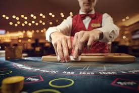 Betting controls and card display Card dealing and betting interface on mobile