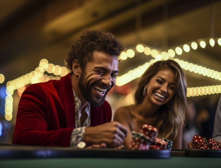 Ocean King live blackjack table with dealer